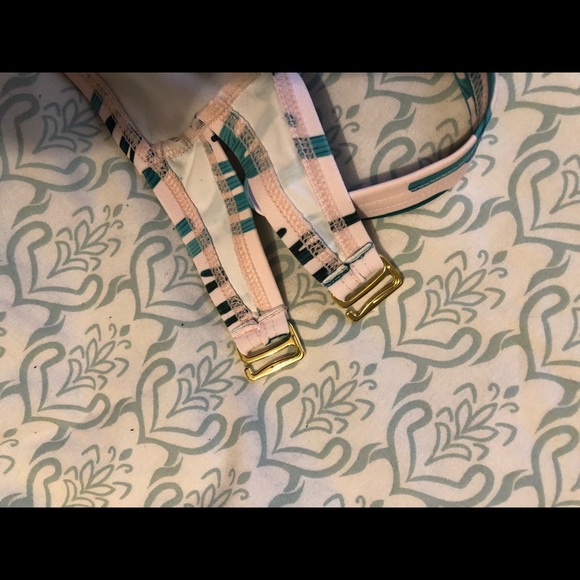 Swimsuits For All Cactus Bikini Top - Pink and Teal - Picture 5 of 6